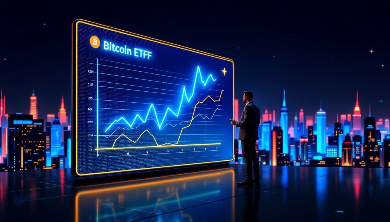 A visual comparison between Bitcoin ETFs and other ETFs, highlighting their characteristics.